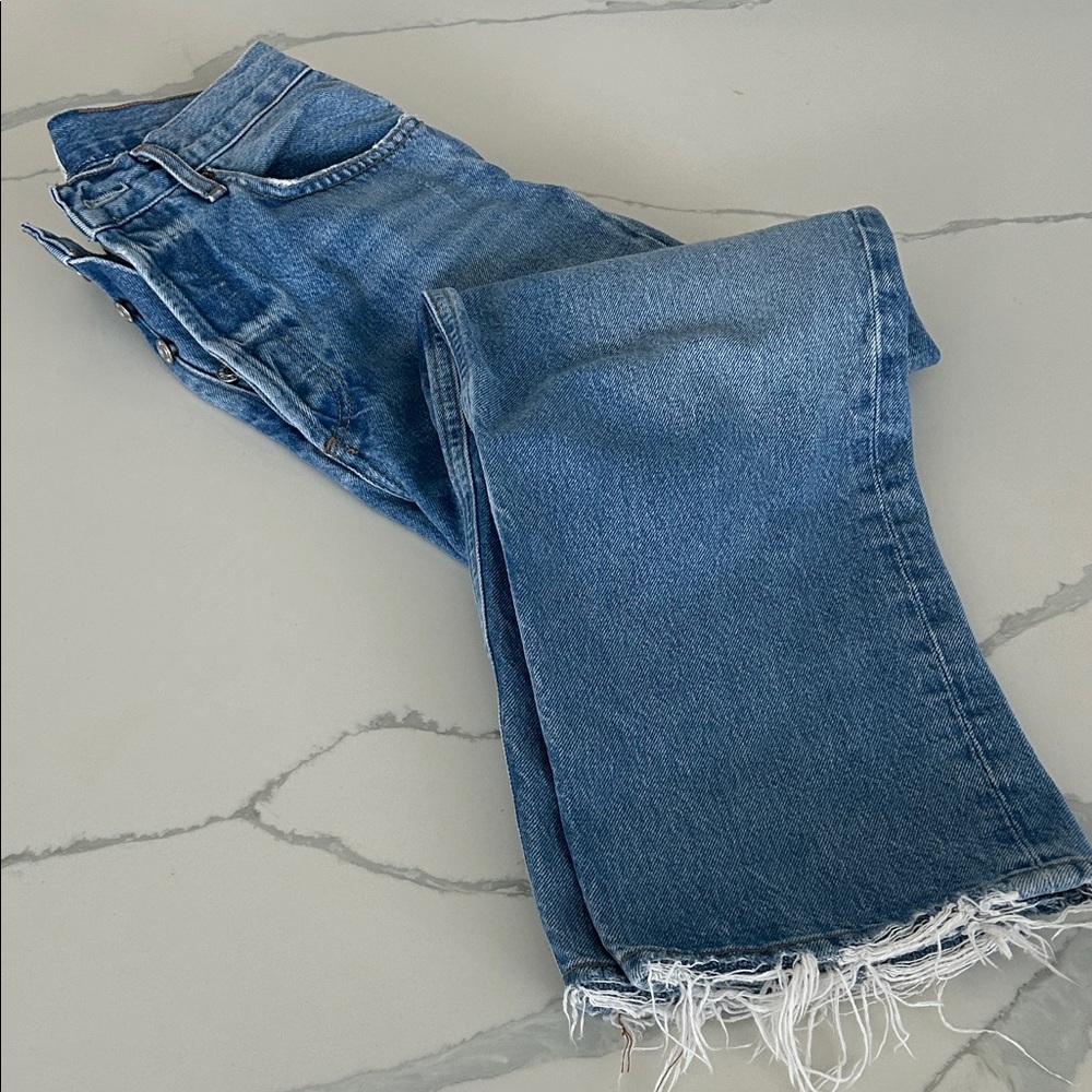 Women’s Agolde wide leg Blue Denim Jeans